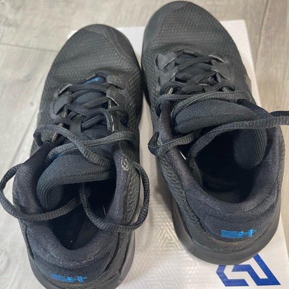 Nike Zoom Freak 1 GS sz 6Y Giannis Triple Black MultiColor Iridescent BQ5633 004 - Picture 5 of 7